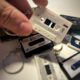 Audio Cassette Vintage Keychain